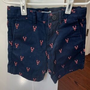 Crewcuts by J Crew boys size 4 Lobster Shorts